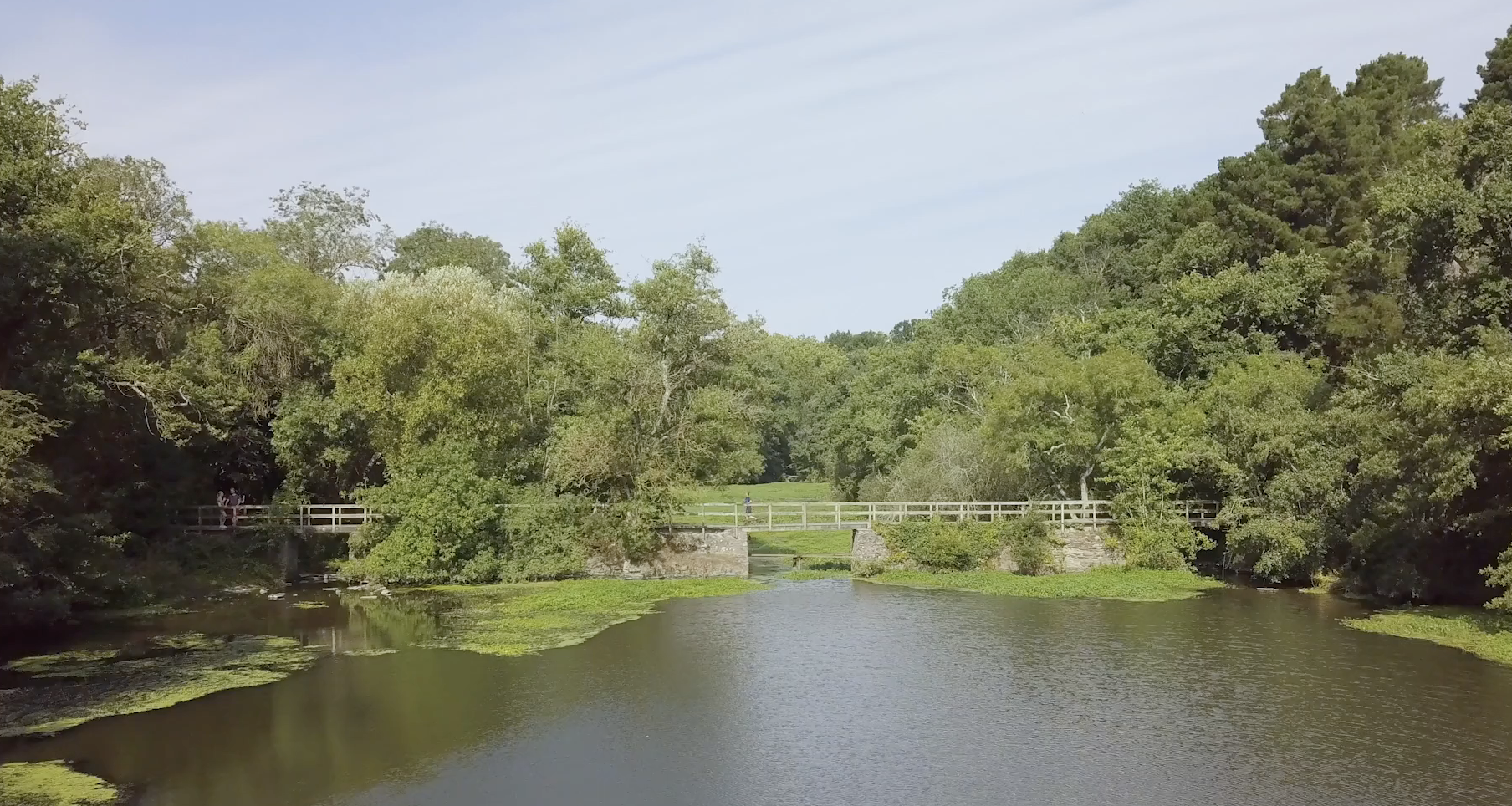 Vue sur l'Étang Saint-Nicolas