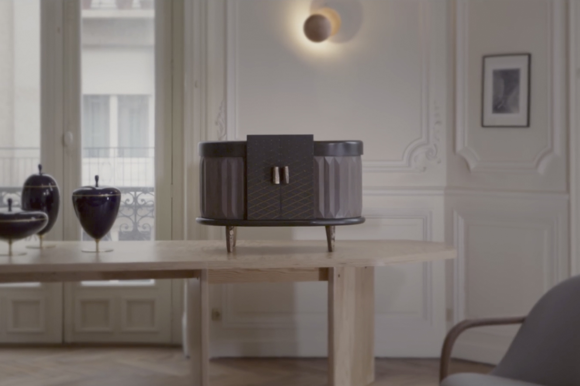 Fabrication d’un meuble unique par Jean Brieuc Atelier